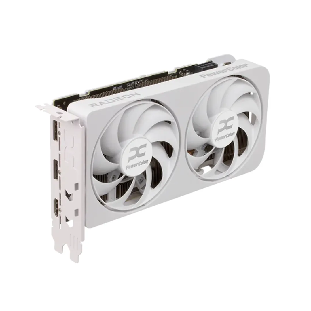 Placa De Video Powercolor Reaper White Amd Radeon Rx 9060 Xt 16gb  White