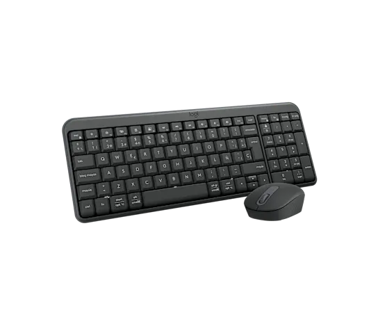 Teclado+mouse Logitech Bluetooth Mk250 Black