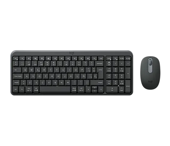 Teclado+mouse Logitech Bluetooth Mk250 Black