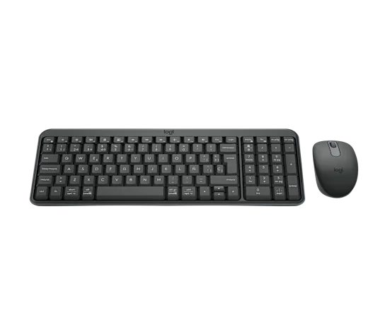 Teclado+mouse Logitech Bluetooth Mk250 Black