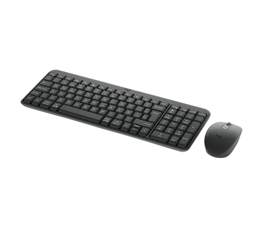 Teclado+mouse Logitech Bluetooth Mk250 Black