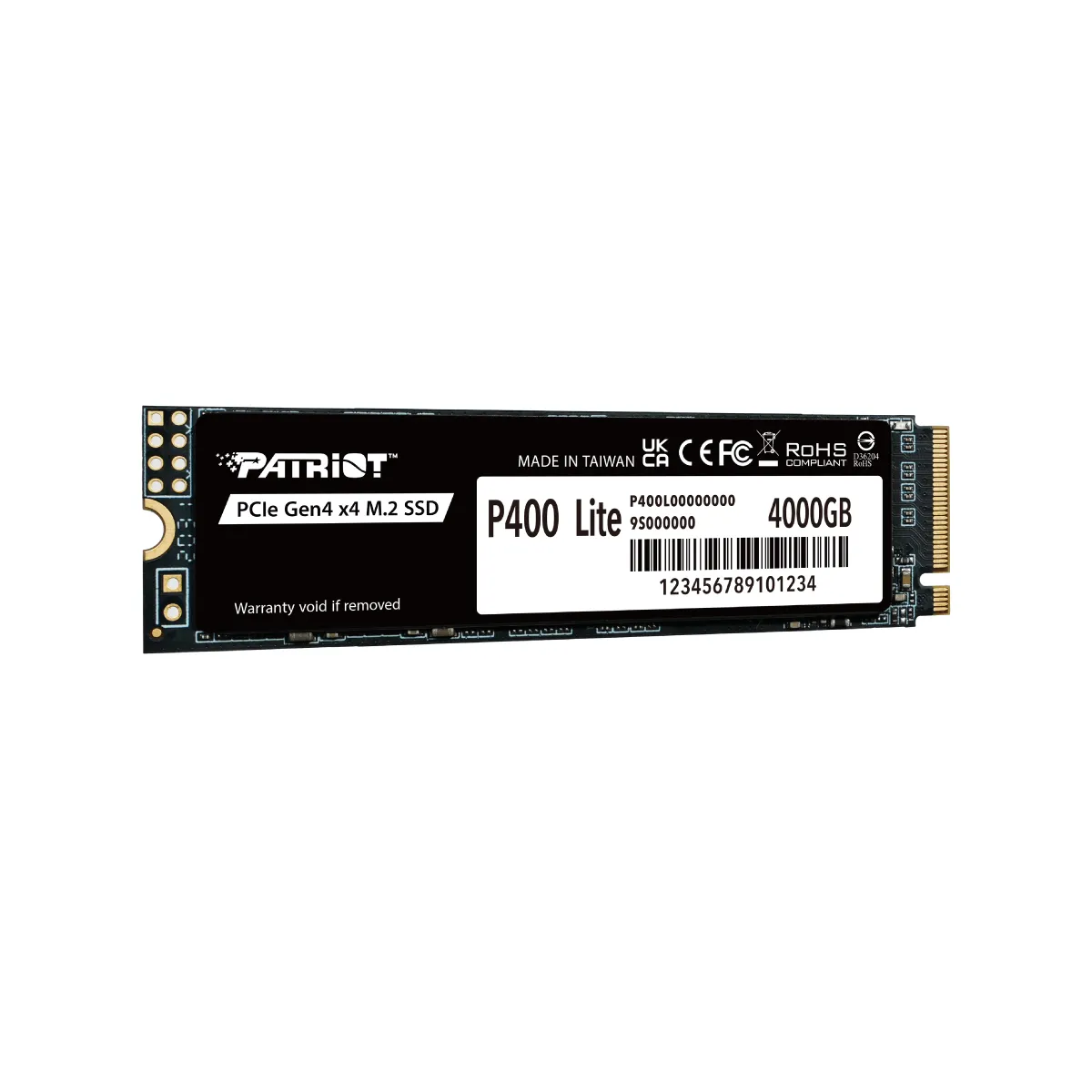 Disco Solido Ssd Patriot P400 Lite 500gb M2 Pci-e