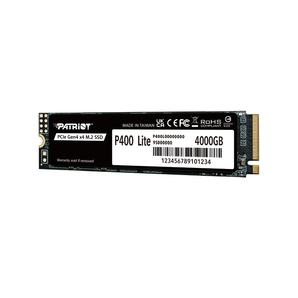 Disco Solido Ssd Patriot P400 Lite 500gb M2 Pci-e