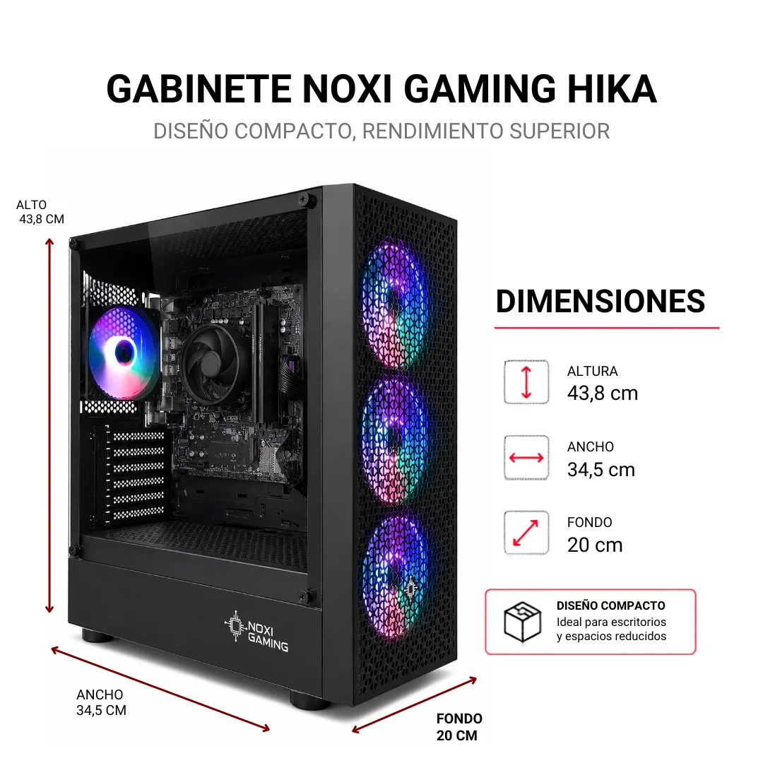 Noxi Gaming Pc Amd Ryzen 7 5700 | 32 Gb | 960 Gb | Rtx 5060