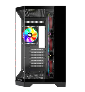 Gabinete Raptor Eclypse Tg X2 Mid-tower Rgb Fan X4
