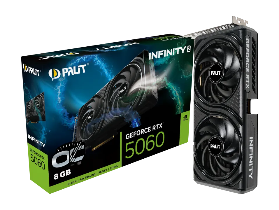 Placa De Video Nvidia 5060 Palit 2 Fanes