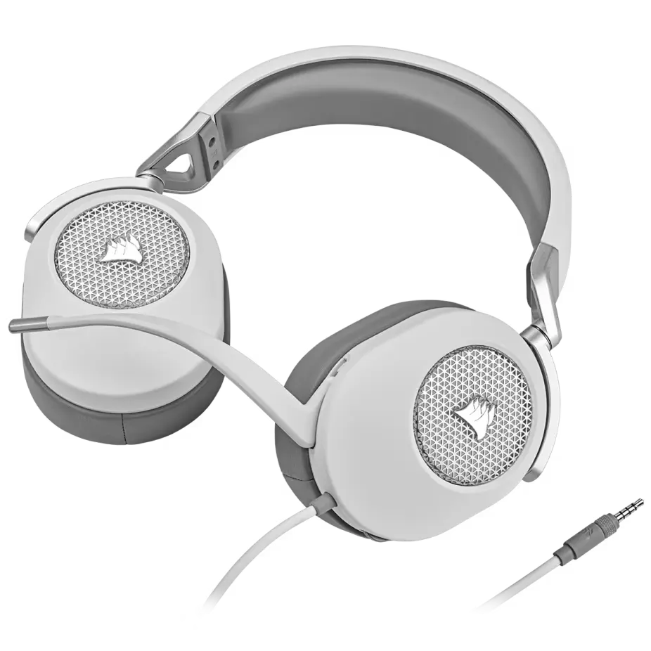Auricular Corsair Hs65 Gaming Surround 7.1 White