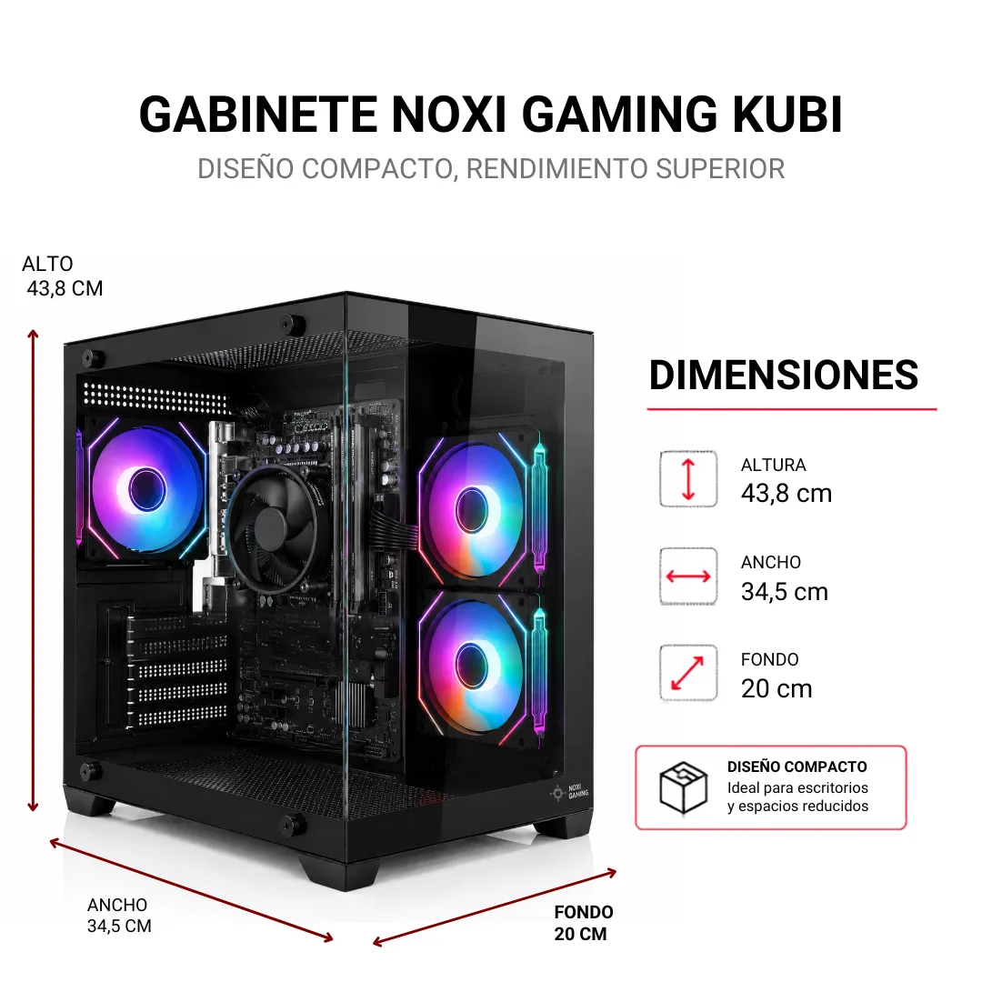 Noxi Gaming Pc Amd Ryzen 5 8500g | 16 Gb | 480gb