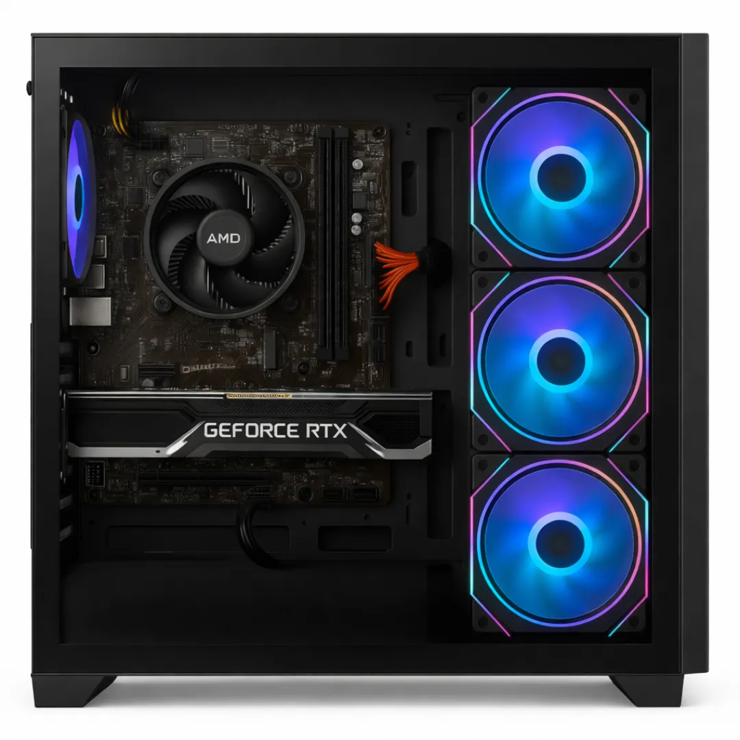 Noxi Gaming Pc Amd Ryzen 7 9800x3d | 32 Gb | 1 Tb Nvme | Rtx 5070ti