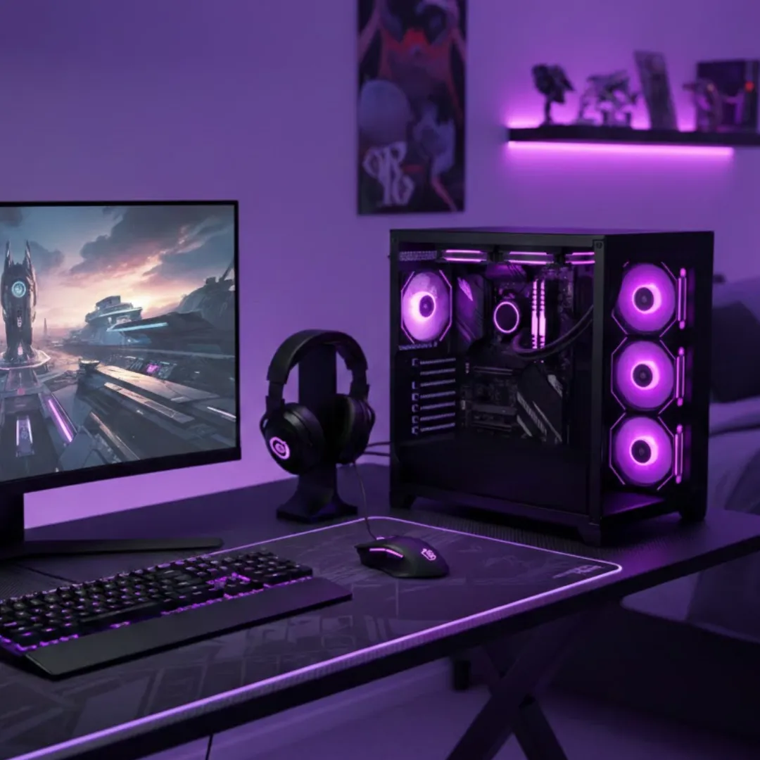 Noxi Gaming Pc Amd Ryzen 7 9800x3d | 32 Gb | 1 Tb Nvme | Rtx 5070ti