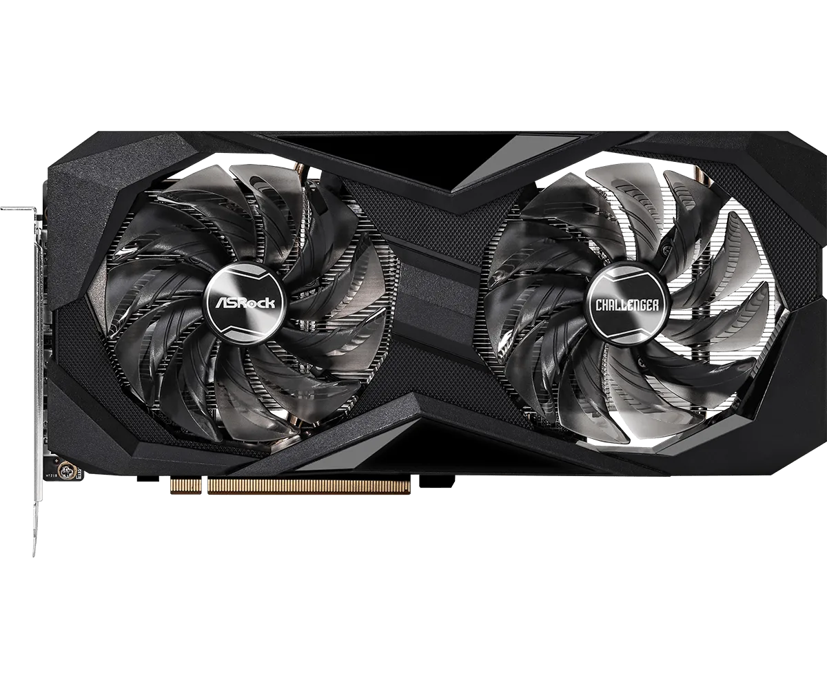 Placa De Video Asrock Rx 7600 Challenger 8gb 2x