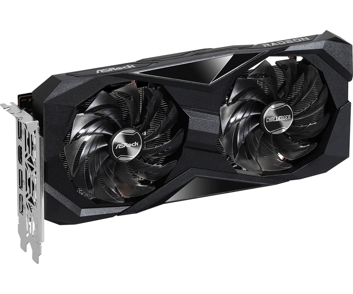 Placa De Video Asrock Rx 7600 Challenger 8gb 2x