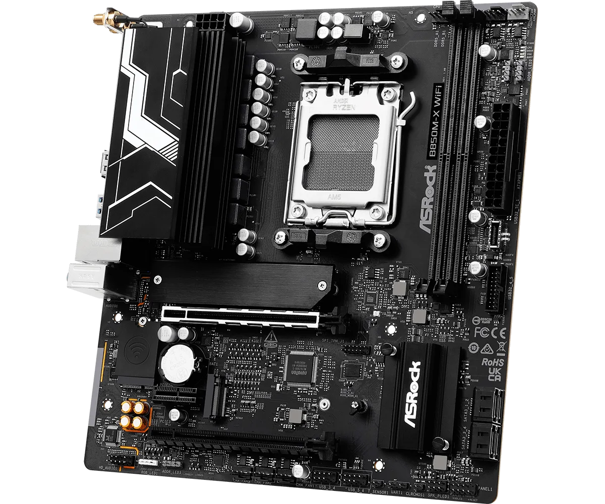 Mother Asrock B850m-x Wifi Am5 Ddr5