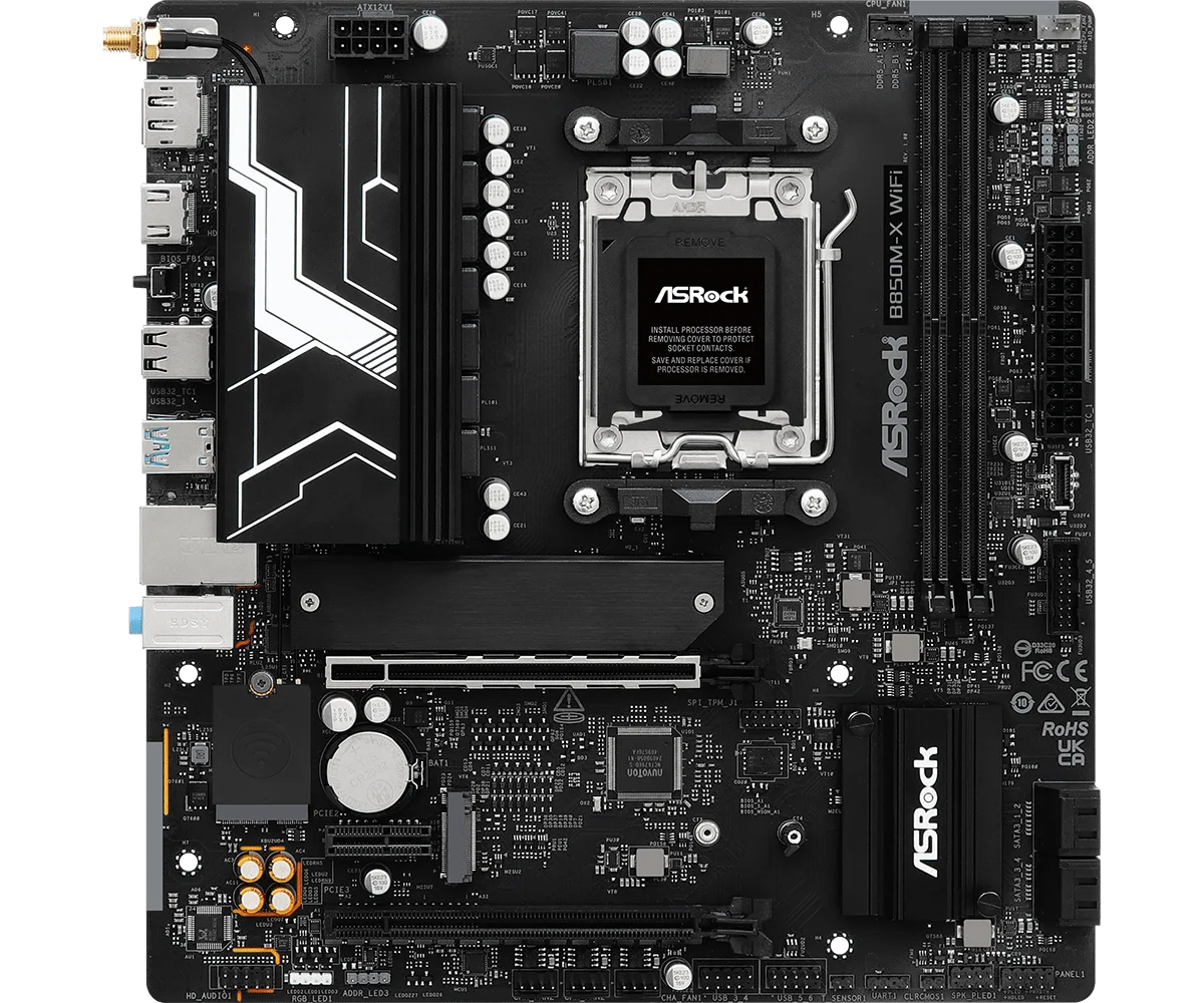 Mother Asrock B850m-x Wifi Am5 Ddr5