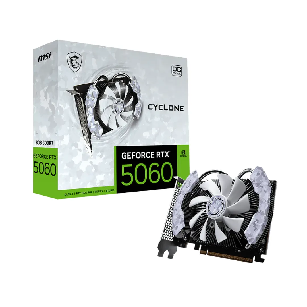 Placa De Video Msi Cyclone Oc Rtx 5060 8gb