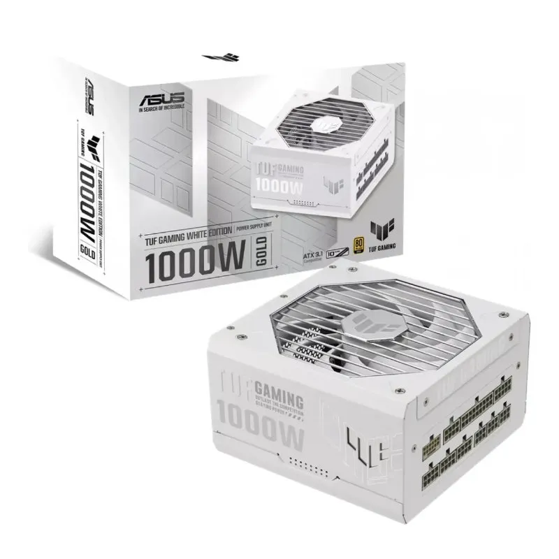 Fuente Asus Tuf Gamig 1000w 80+ Gold White