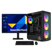 Noxi Gaming Pc Amd Ryzen 5 5600g | 16 Gb | 480 Gb | Monitor 24 Samsung