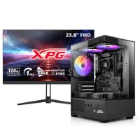NOXI GAMING PC AMD RYZEN 5 3400G  16 GB  480 GB  WIFI  MONITOR 24 XPG 120HZ