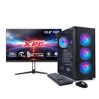 NOXI GAMING PC AMD RYZEN 5 3400G  16 GB  480 GB  WIFI  MONITOR 24 XPG 120HZ