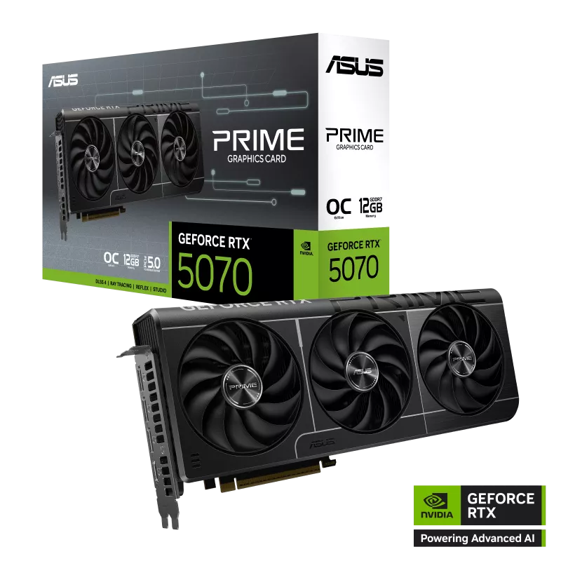 PLACA DE VIDEO ASUS PRIME RTX 5070 12GB OC