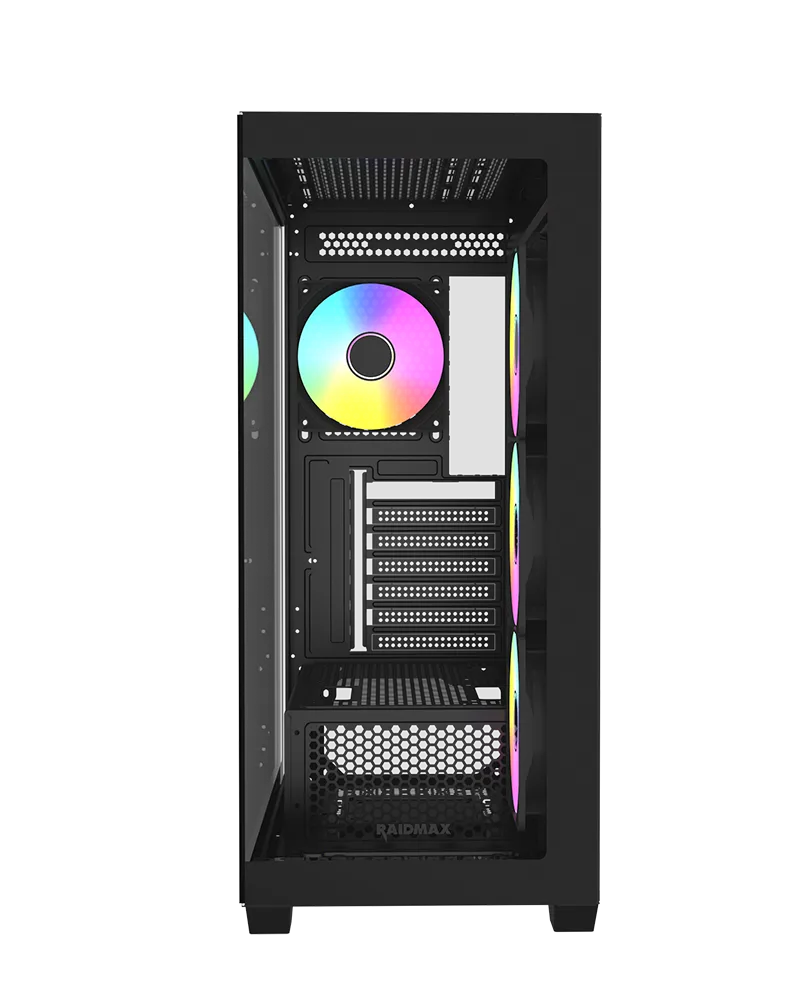 Gabinete Gamer Raidmax Infinita I800 Fishtank Tg Rgb