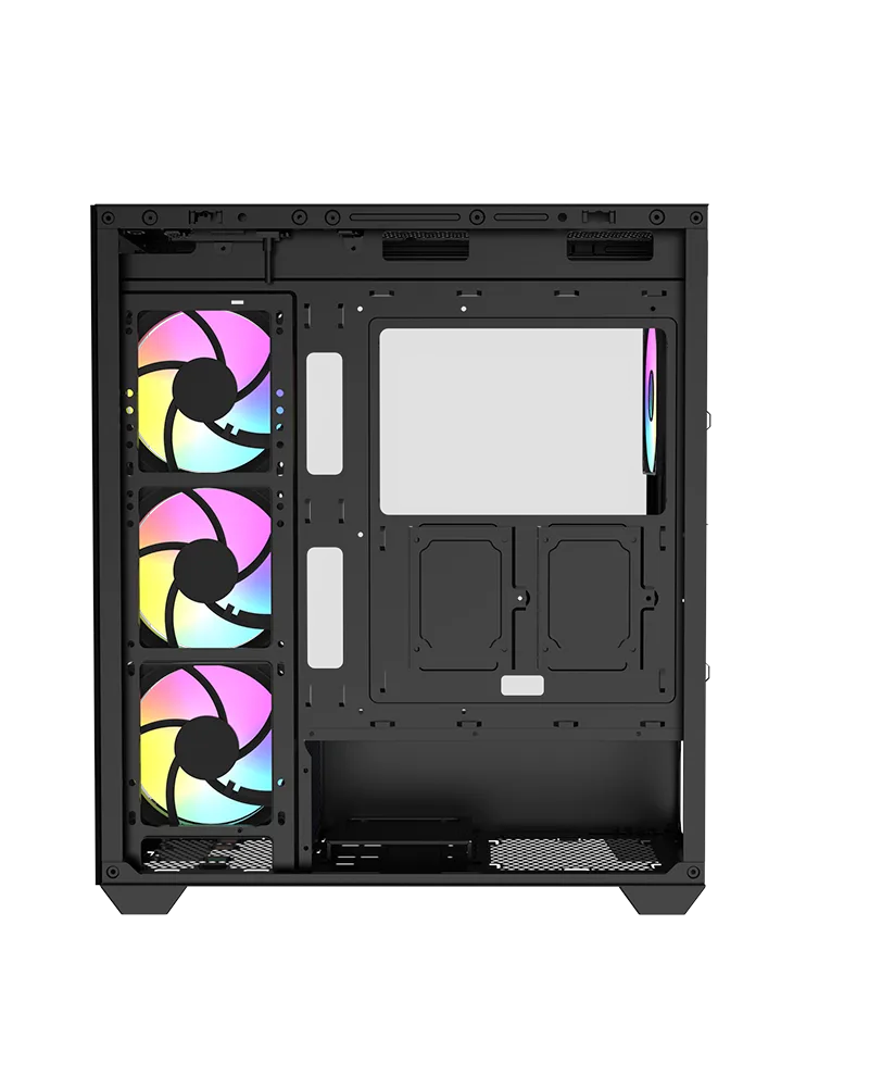 Gabinete Gamer Raidmax Infinita I800 Fishtank Tg Rgb