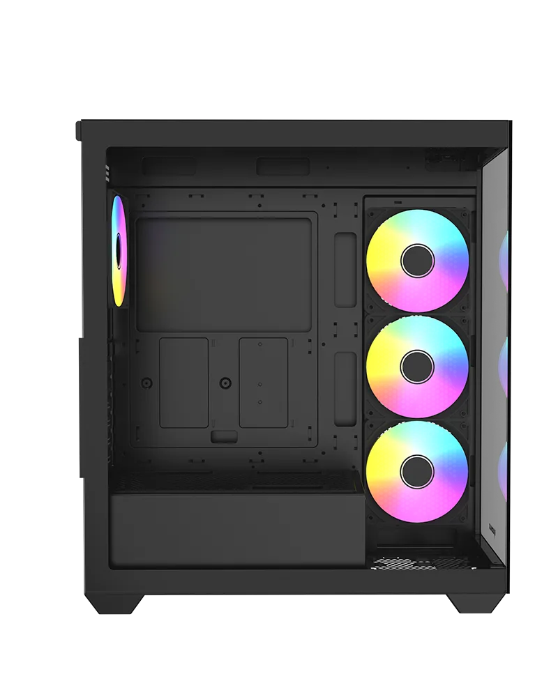 Gabinete Gamer Raidmax Infinita I800 Fishtank Tg Rgb