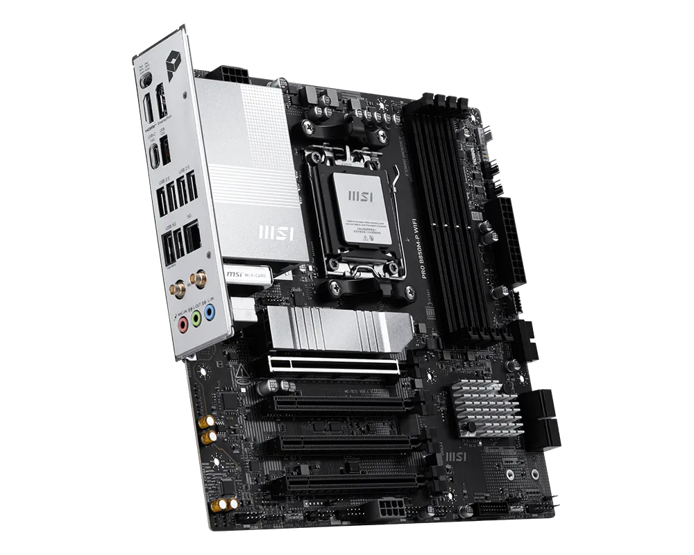 Motherboard Msi Pro B850m-p Wifi Am5 Ddr5