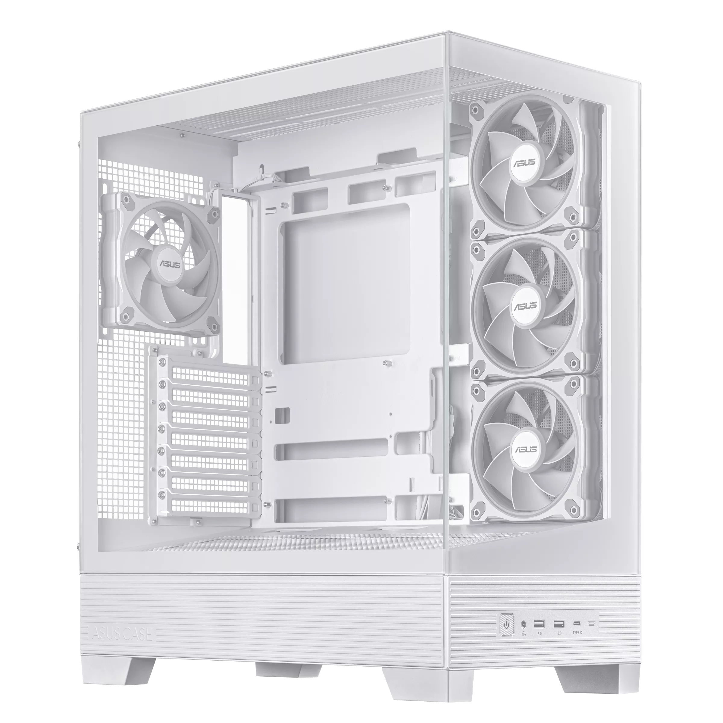 Gabinete Gamer Asus A31 Plus Tg Argb White V Templado
