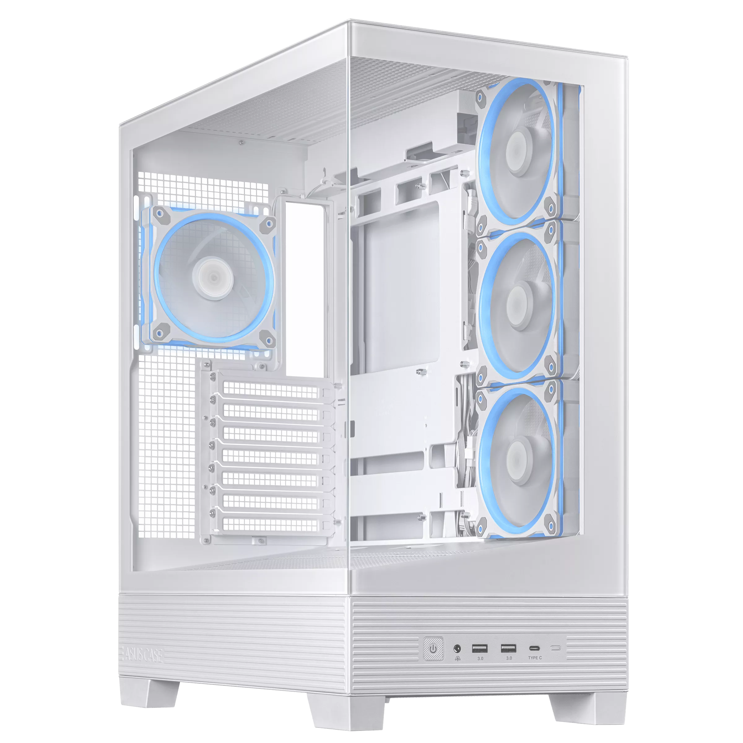 Gabinete Gamer Asus A31 Plus Tg Argb White V Templado