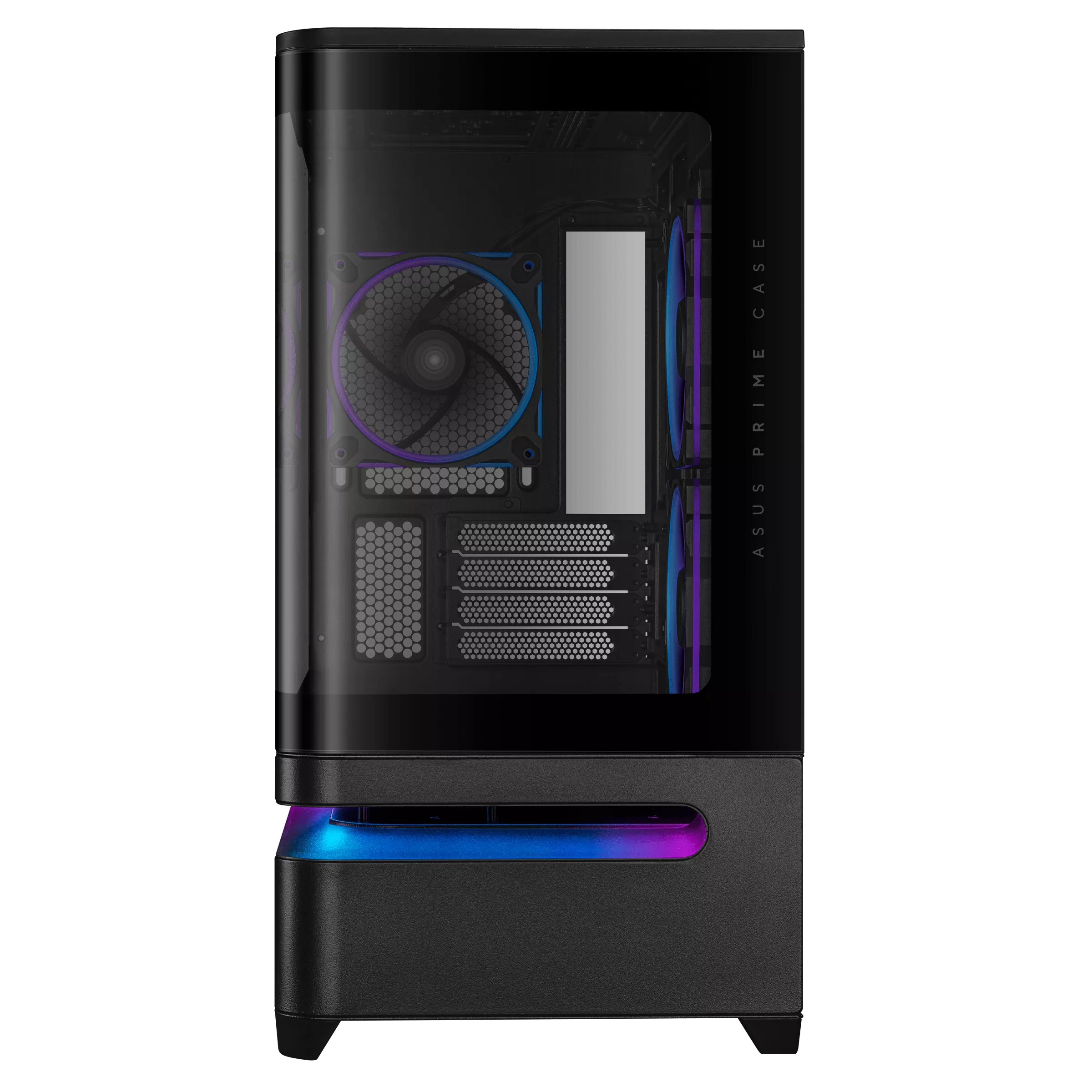 Gabinete Gamer Asus Prime Ap202 Tg Argb Black V Templado