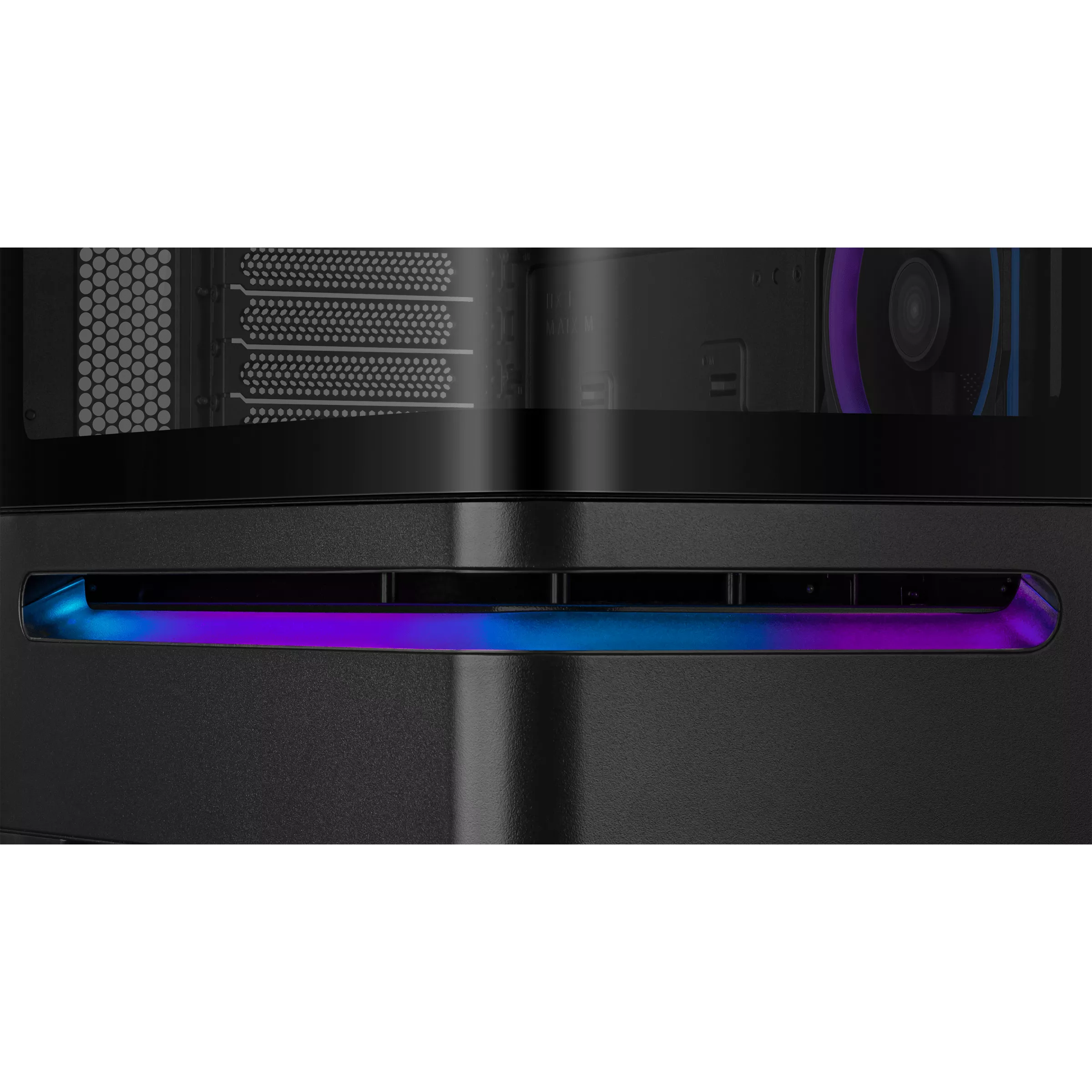 Gabinete Gamer Asus Prime Ap202 Tg Argb Black V Templado