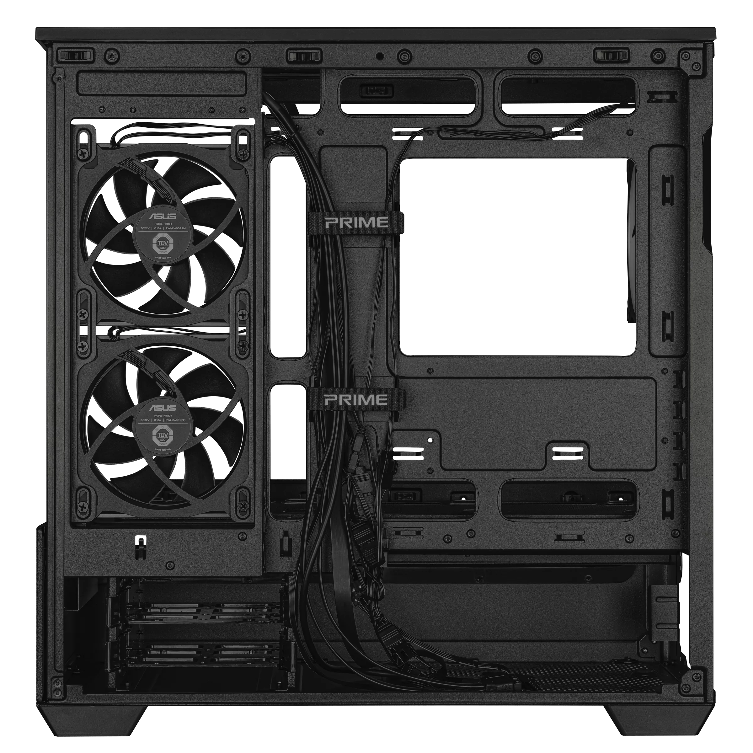 Gabinete Gamer Asus Prime Ap202 Tg Argb Black V Templado