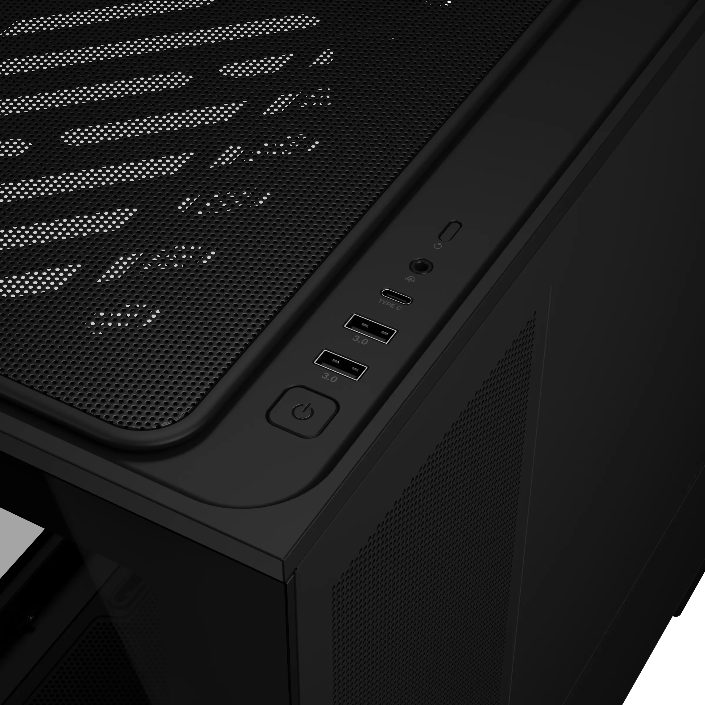 Gabinete Gamer Asus Prime Ap202 Tg Argb Black V Templado