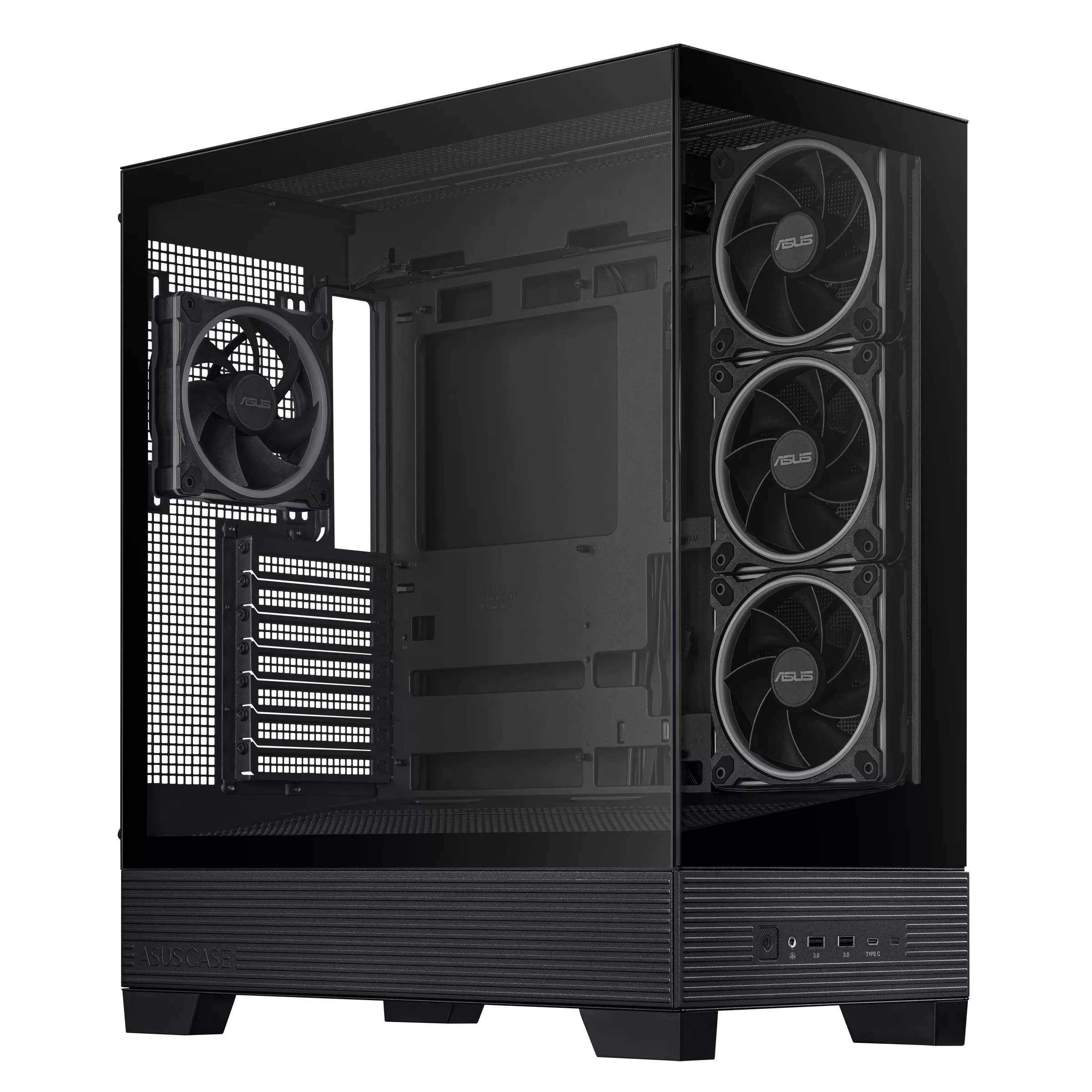 Gabinete Gamer Asus A31 Plus Tg Argb Black V Templado