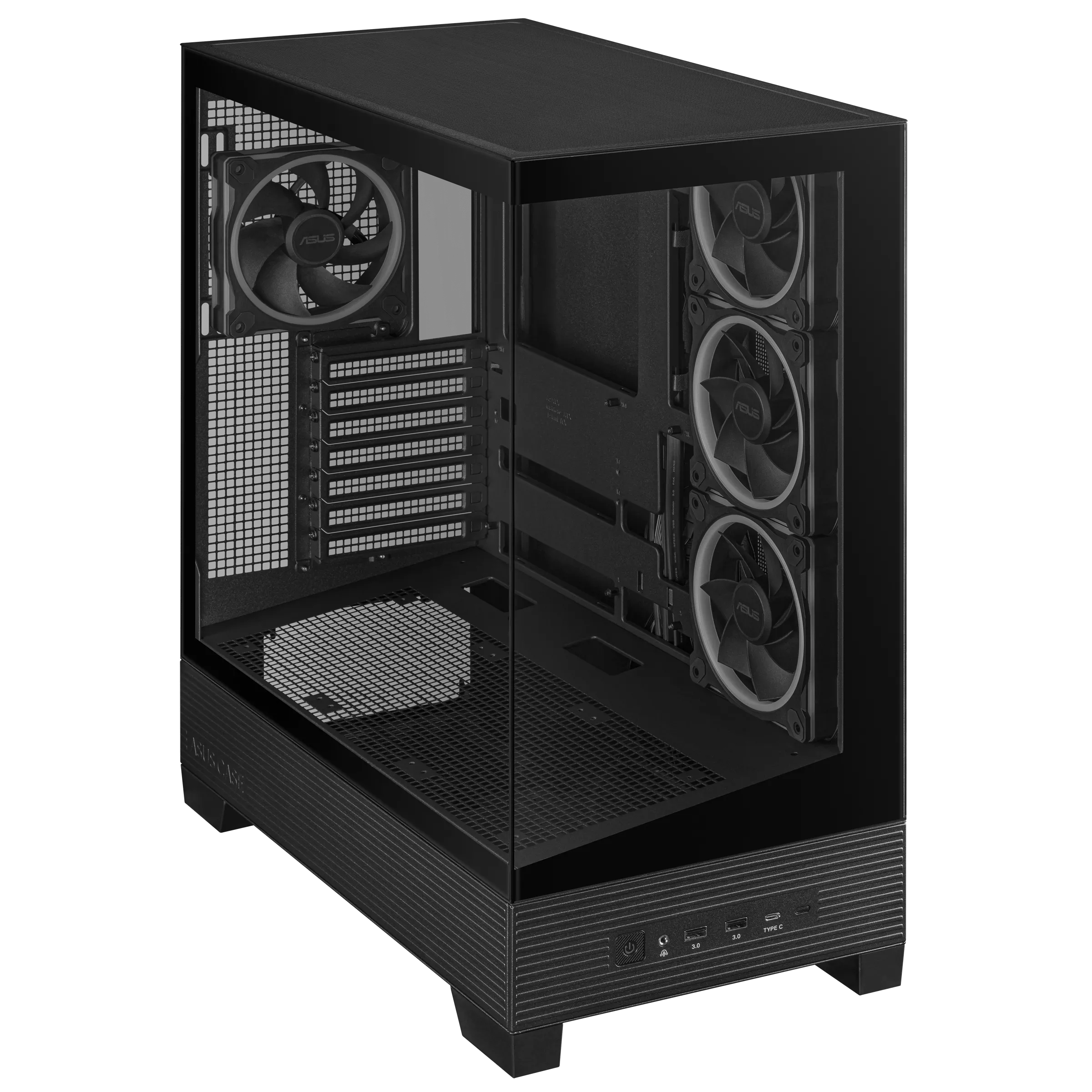 Gabinete Gamer Asus A31 Plus Tg Argb Black V Templado
