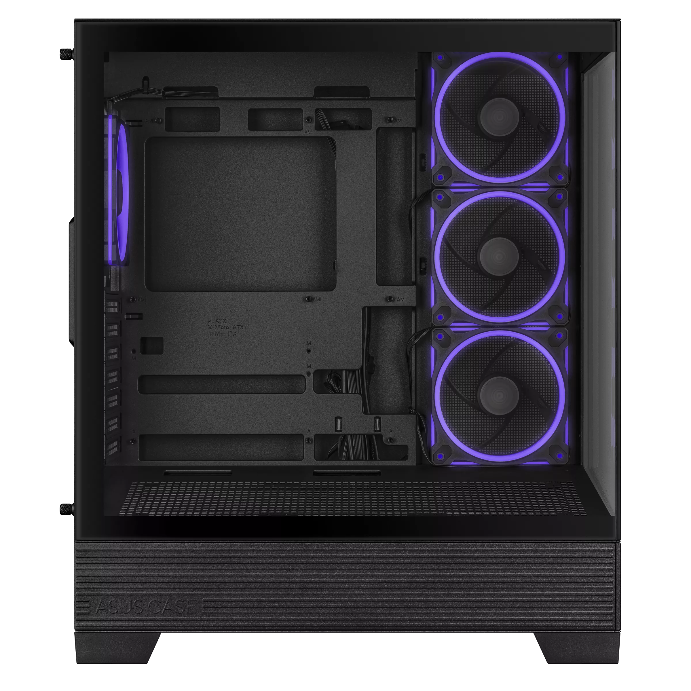Gabinete Gamer Asus A31 Plus Tg Argb Black V Templado