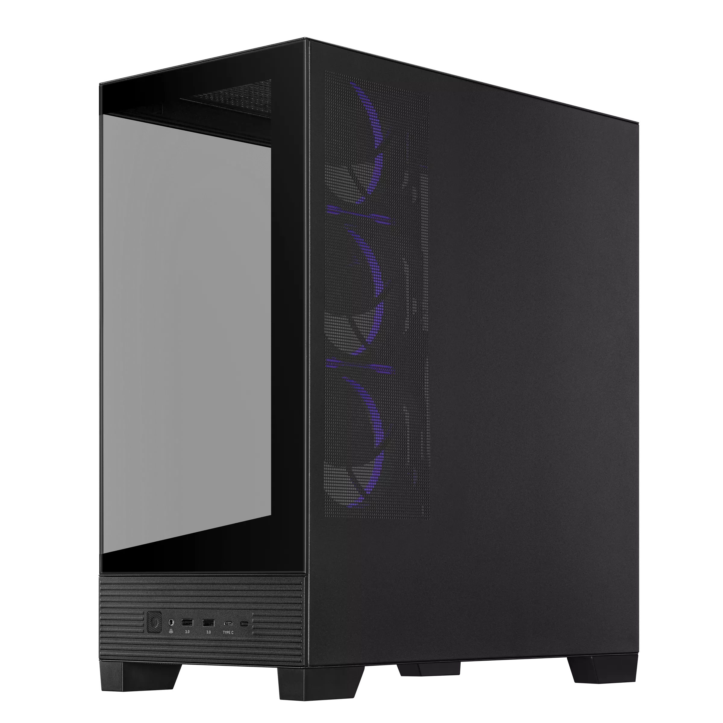 Gabinete Gamer Asus A31 Plus Tg Argb Black V Templado