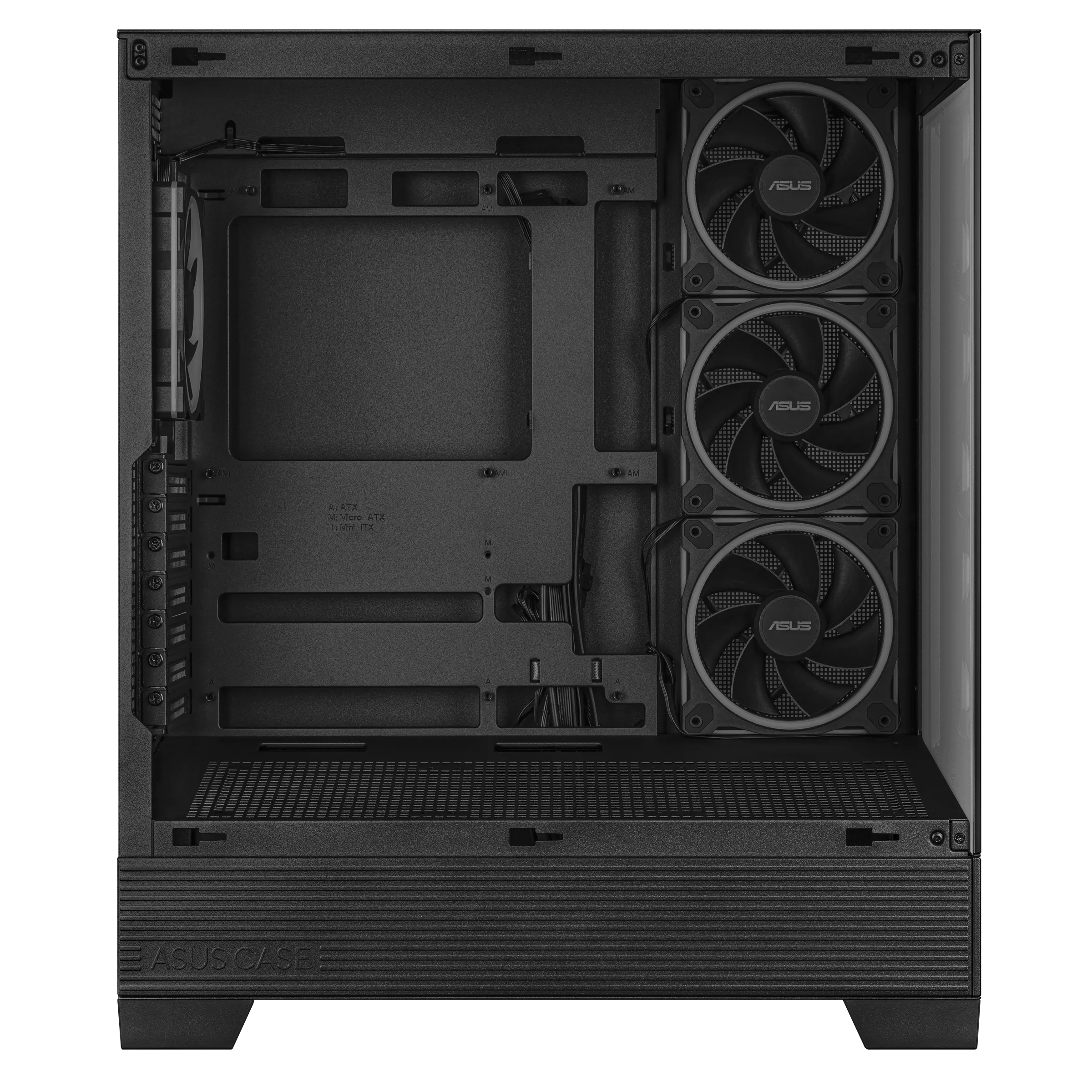 Gabinete Gamer Asus A31 Plus Tg Argb Black V Templado