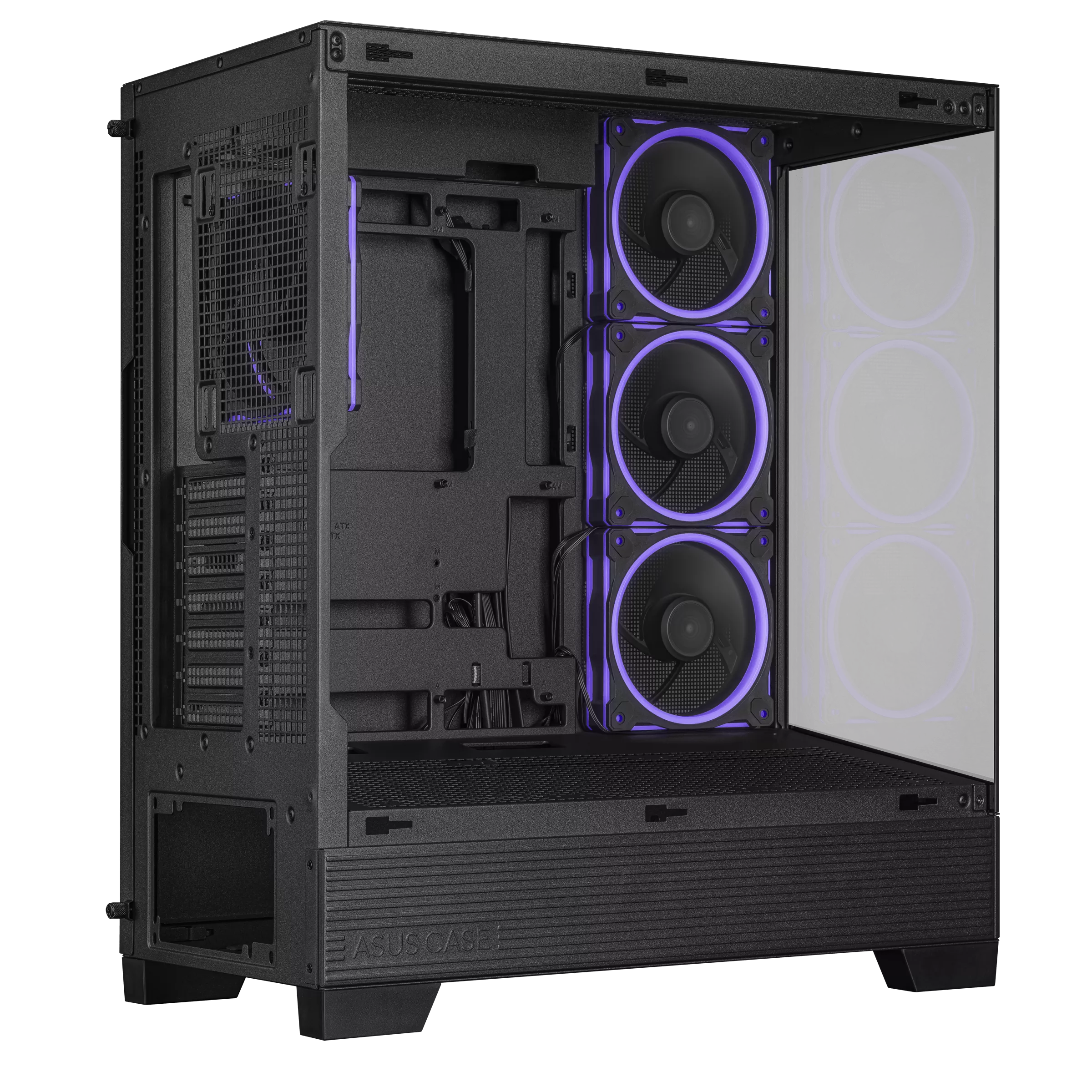 Gabinete Gamer Asus A31 Plus Tg Argb Black V Templado