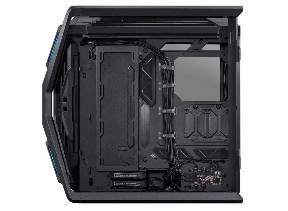 Gabinete Gamer Asus Gr701 Rog Hyperion Black V Templado