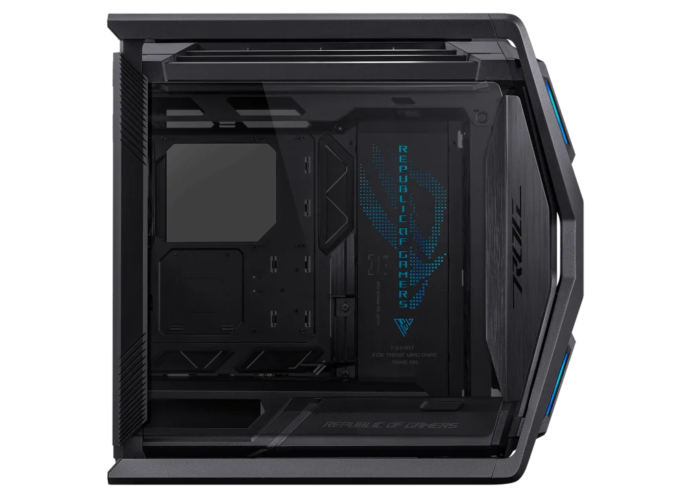 Gabinete Gamer Asus Gr701 Rog Hyperion Black V Templado