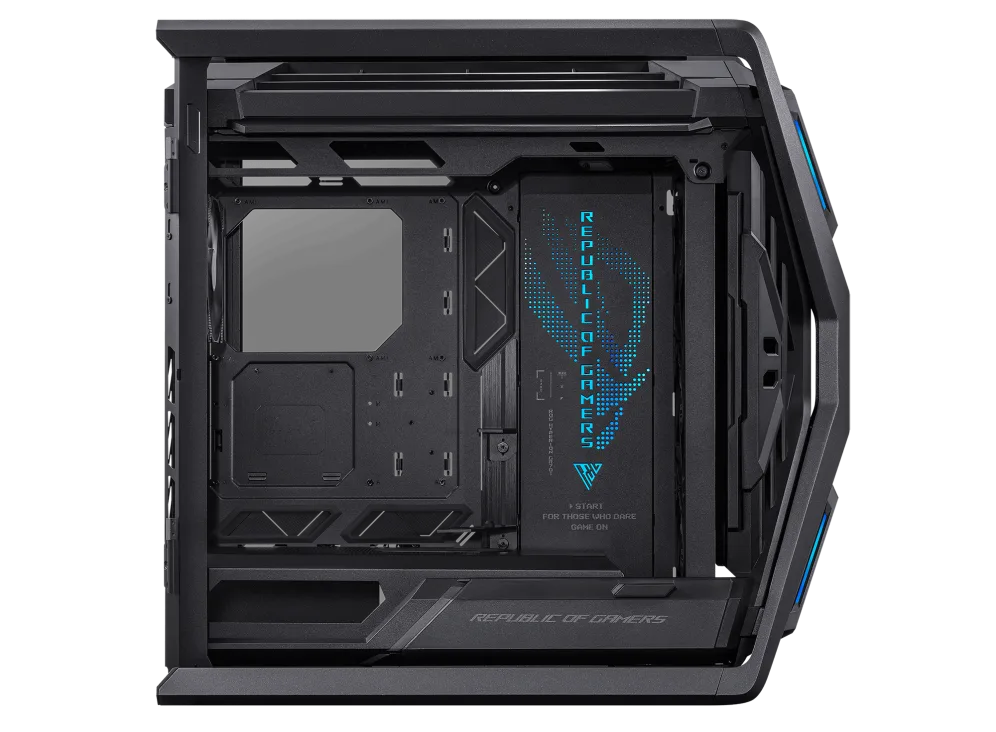 Gabinete Gamer Asus Gr701 Rog Hyperion Black V Templado