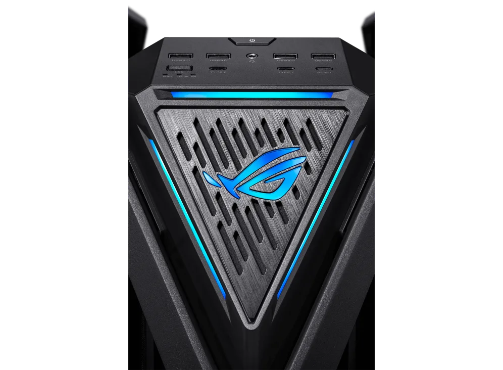 Gabinete Gamer Asus Gr701 Rog Hyperion Black V Templado
