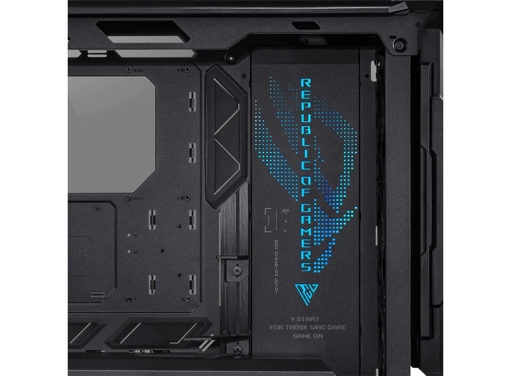 Gabinete Gamer Asus Gr701 Rog Hyperion Black V Templado