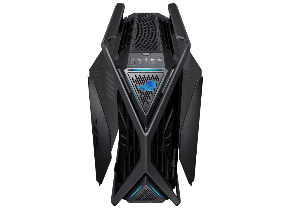 Gabinete Gamer Asus Gr701 Rog Hyperion Black V Templado