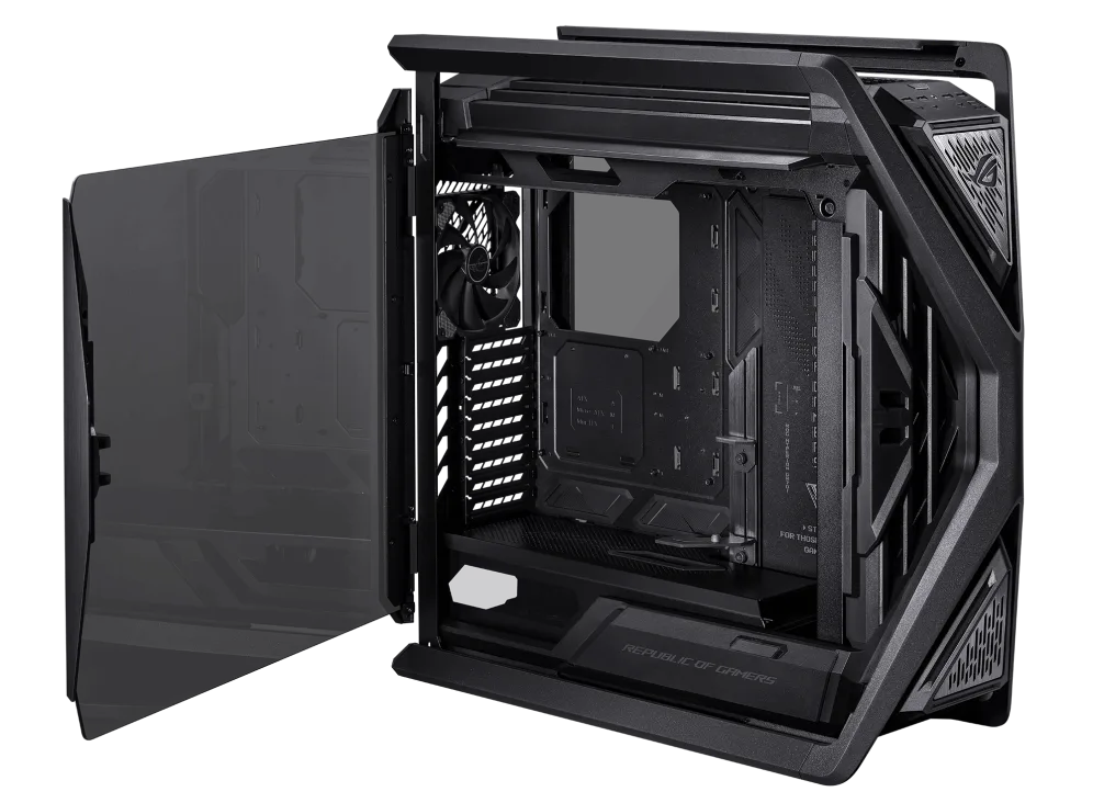 Gabinete Gamer Asus Gr701 Rog Hyperion Black V Templado