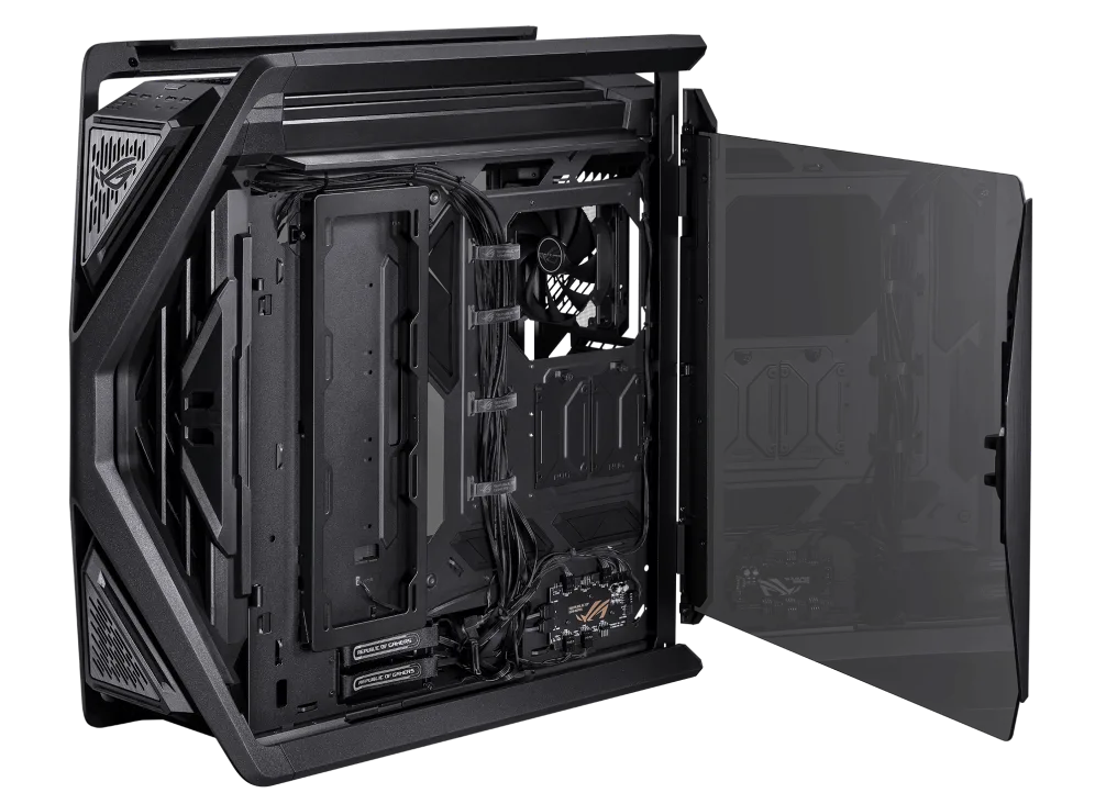 Gabinete Gamer Asus Gr701 Rog Hyperion Black V Templado