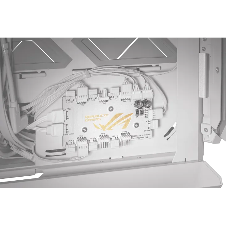 Gabinete Gamer Asus Gr701 Rog Hyperion White V Templado