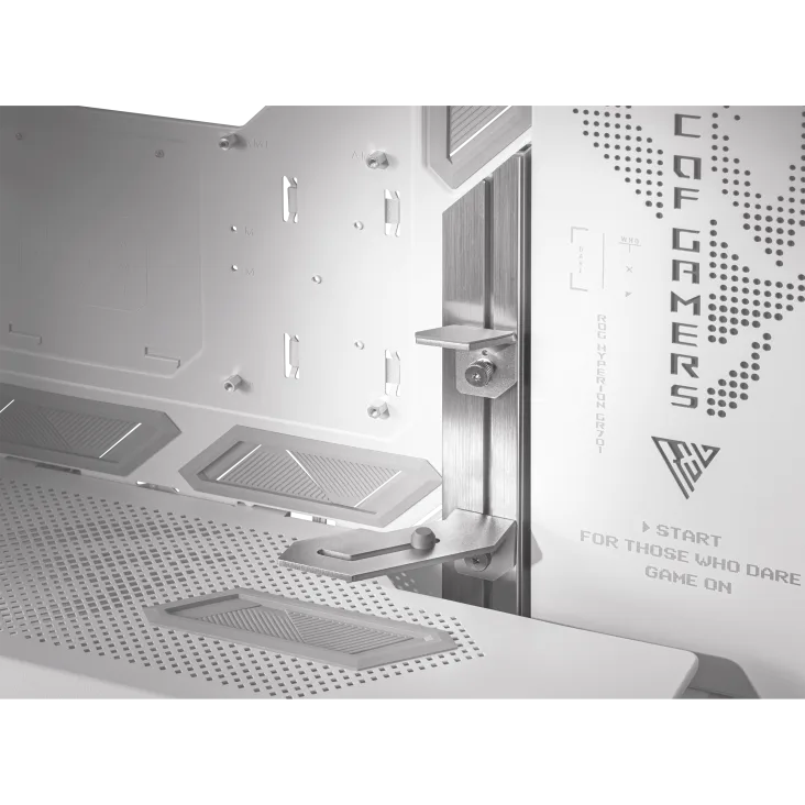 Gabinete Gamer Asus Gr701 Rog Hyperion White V Templado
